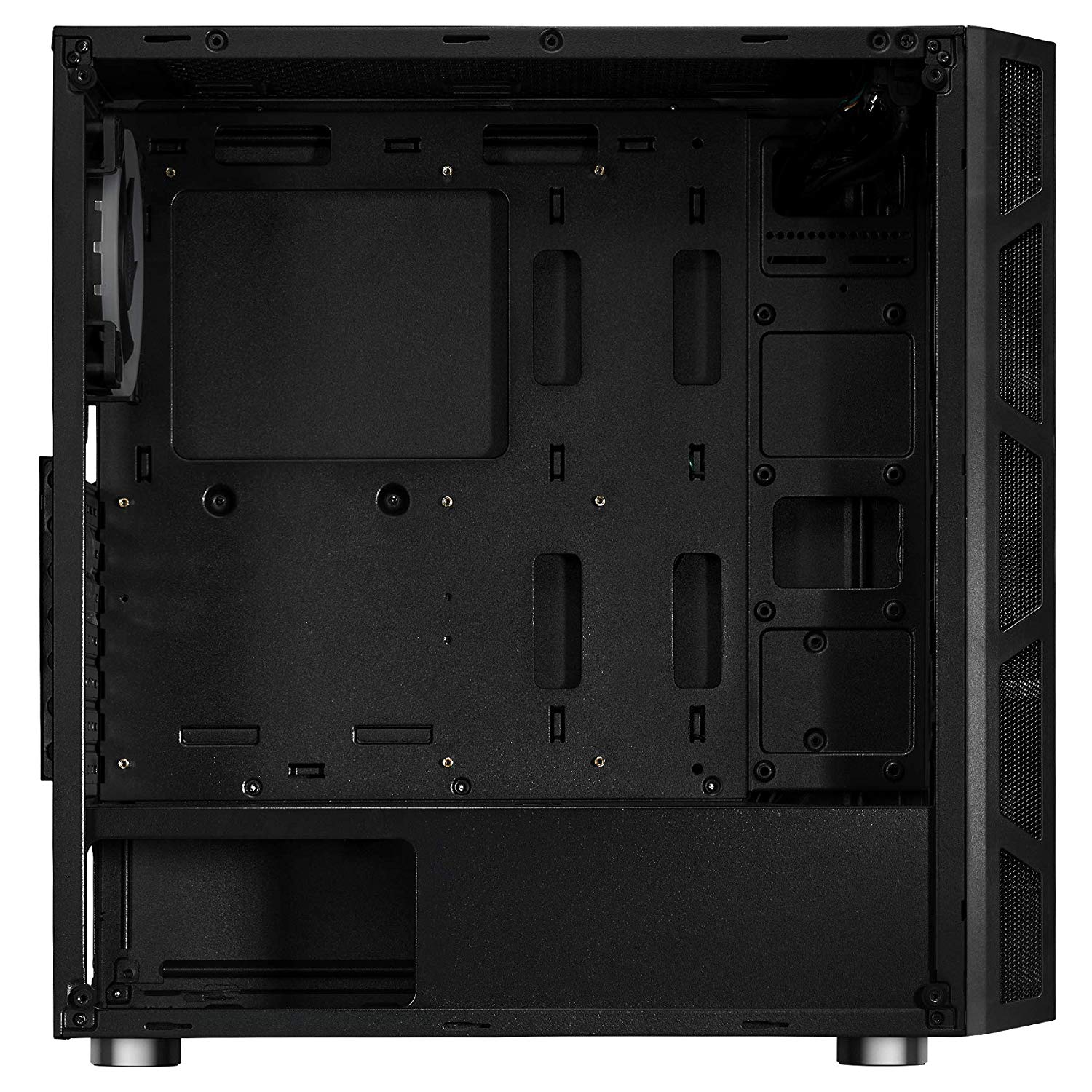 SPECTRA C100 PC Gaming Computer Case with Blue LED Fans